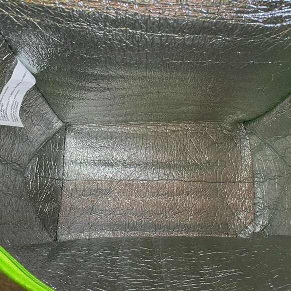 Reusable Insulated Grocery & Food Delivery Bag – Green Thermal Cooler Tote - Picture 4 of 10